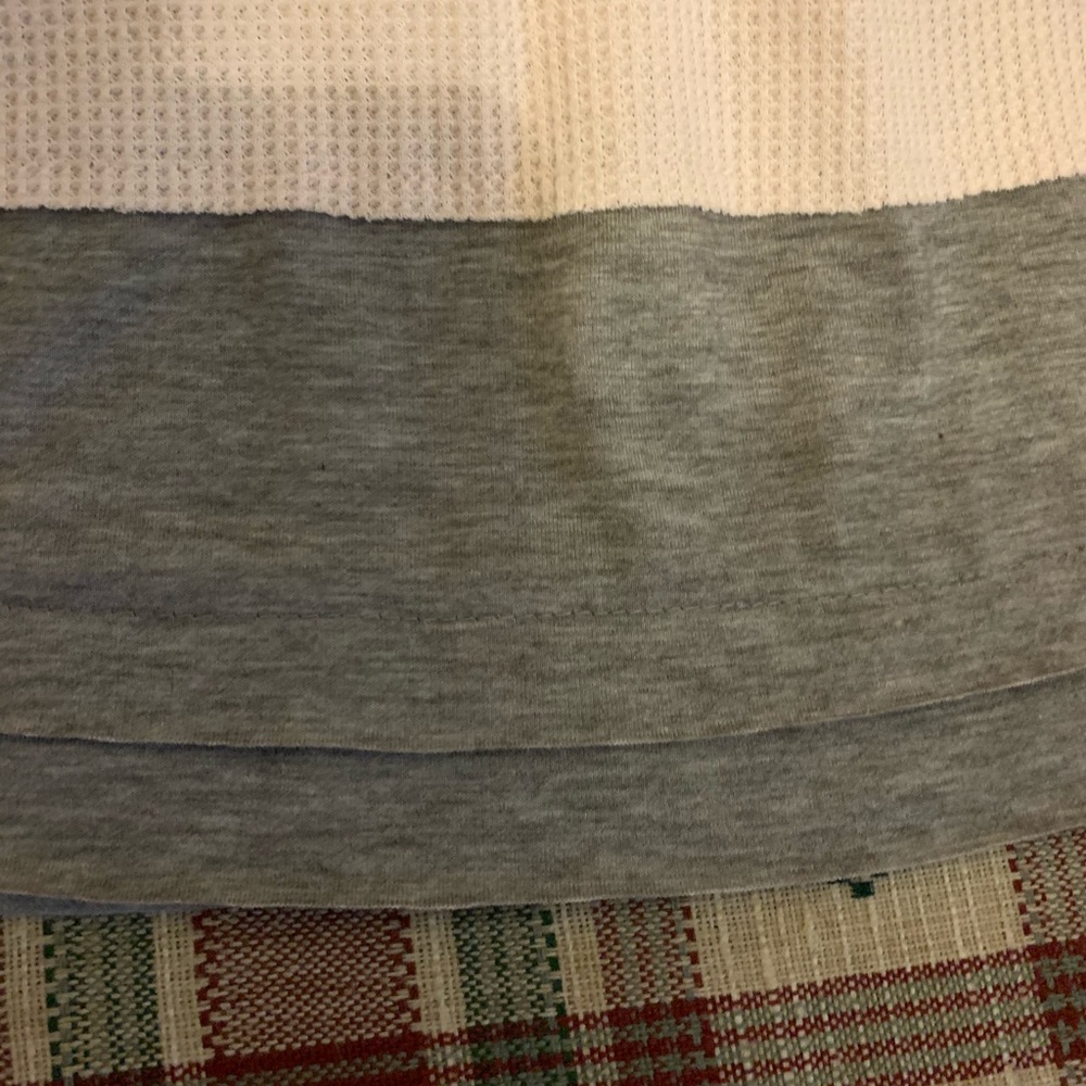 Pink and grey waffle top size xl - Picture 2 of 5